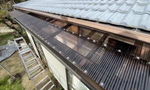 杉戸町 波板張替工事